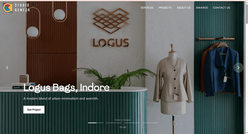 Studio Geneza Website